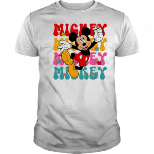 Mickey repeat cartoon cute shirt