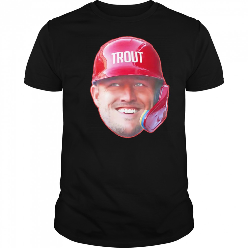 Mike Trout head in the game shirt
