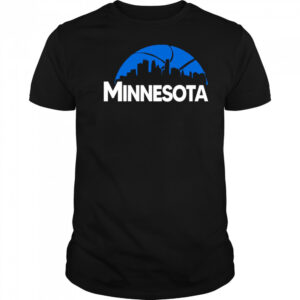 Minnesota Timberwolves Cityscape Skyline style 2025 shirt