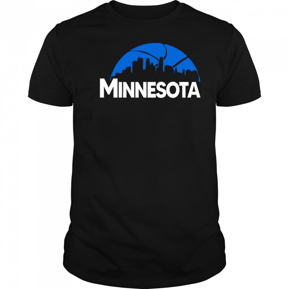 Minnesota Timberwolves Cityscape Skyline style 2025 shirt
