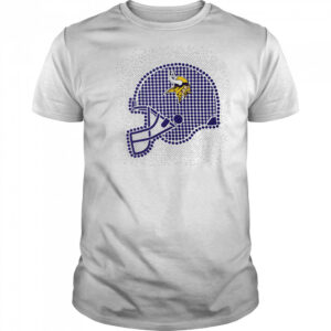 Minnesota Vikings polka dots helmet shirt