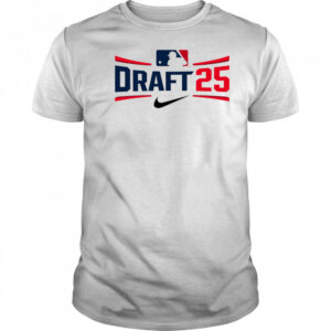 MLB Draft 25 logo shirt
