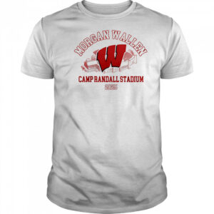 Morgan Wallen x Wisconsin Badgers Camp Randall Stadium 2025 shirt