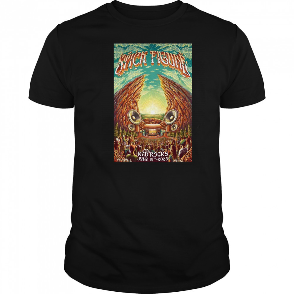 Morrison CO Tour Stick Figure June 12 2025 Poster T-Shirt