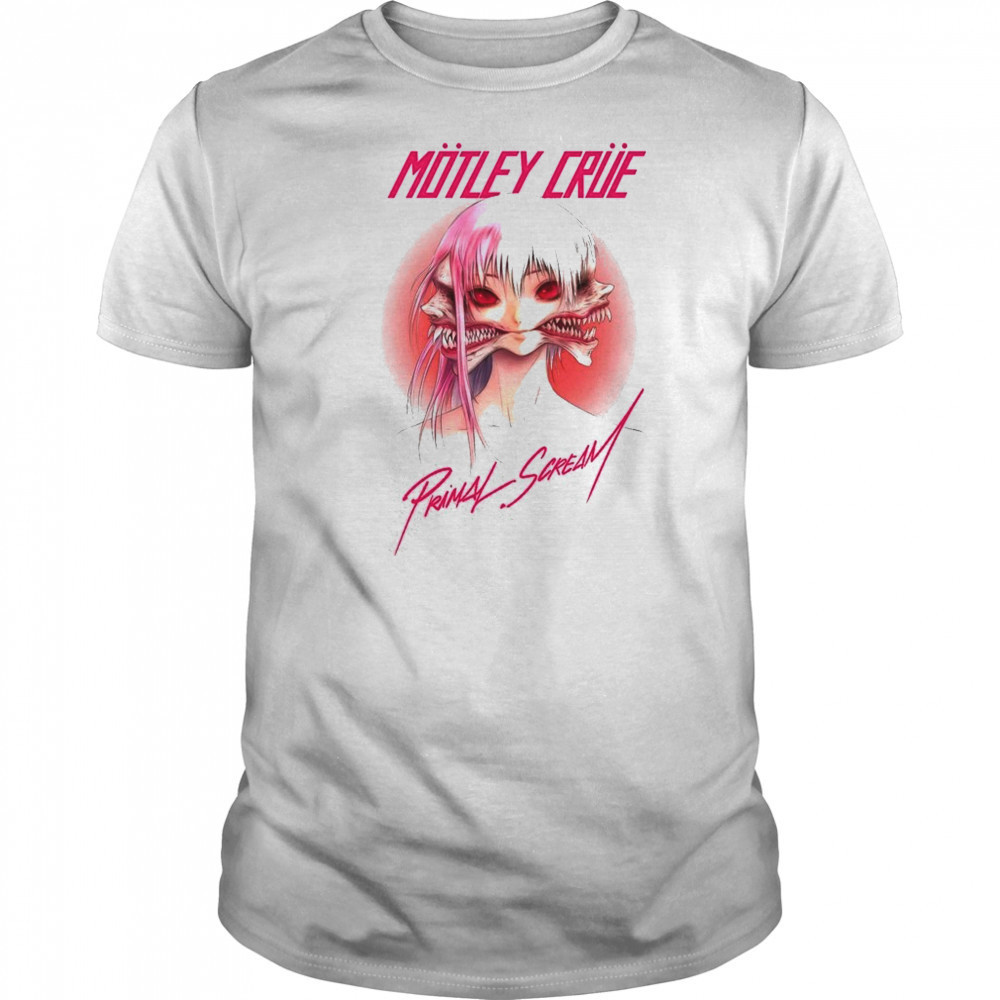 Motley Crue Primal Scream By Brando Chiesa Rockabilia Exclusive shirt