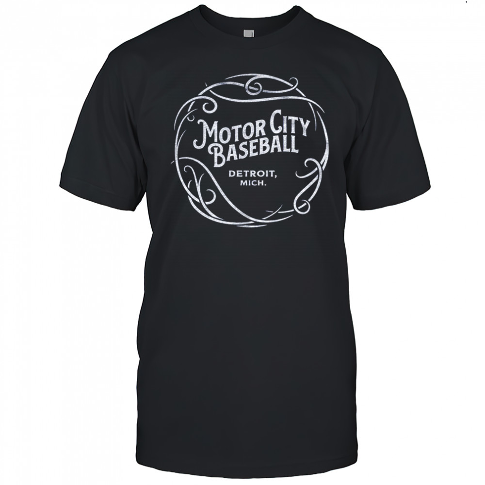 Motor City Baseball Detroit Mich shirt