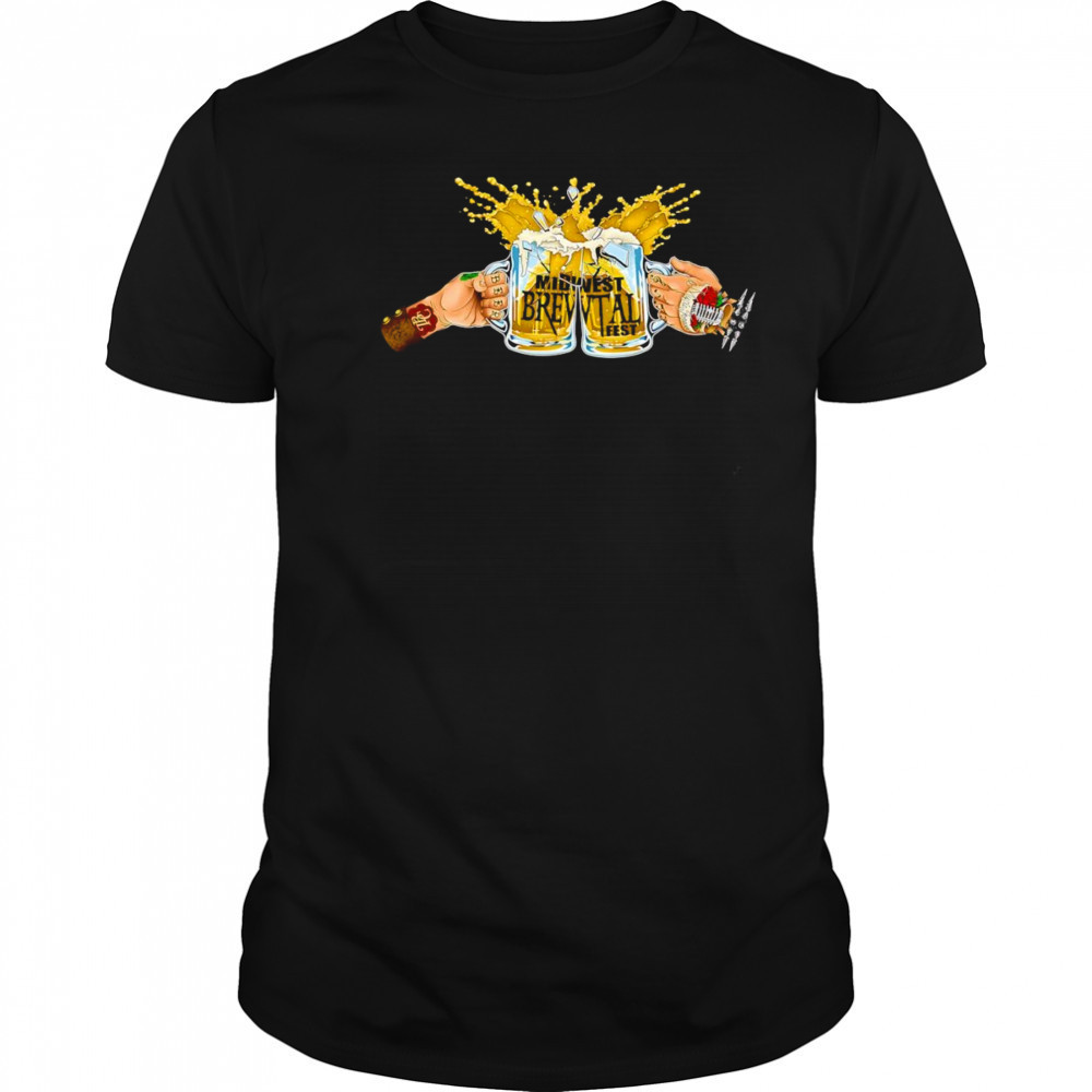 Mugs Midwest Brewtal Fest shirt