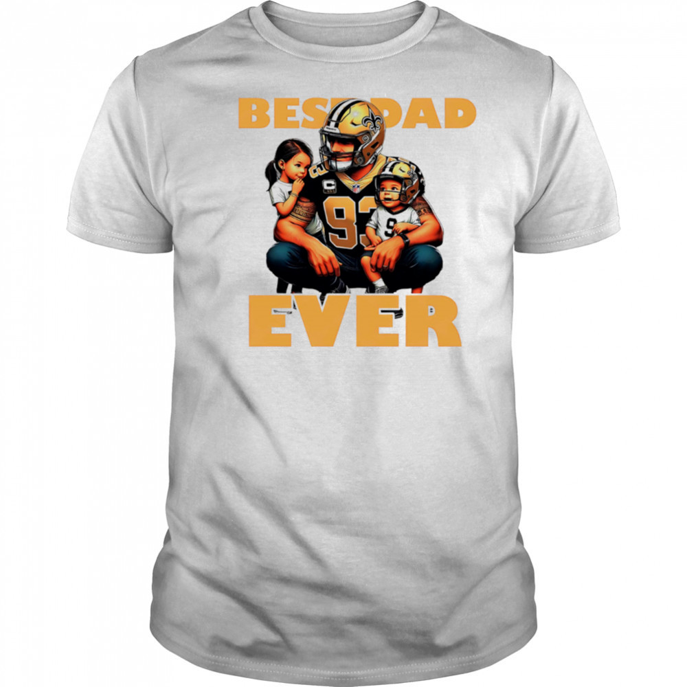 New Orleans Saints Best Dad Ever shirt