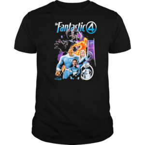 New Promo Art For The Fantastic Four First Steps Marvel Studios July 25 2025 shirt