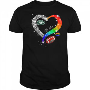 New York Jets 2025 LGBT Pride Day Go Jets Vintage Shirt