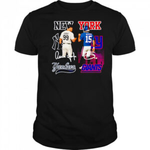 New york yankees and giants star power shirt