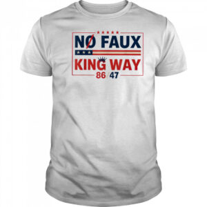 No Faux King Rejecting Kings flag T Shirt