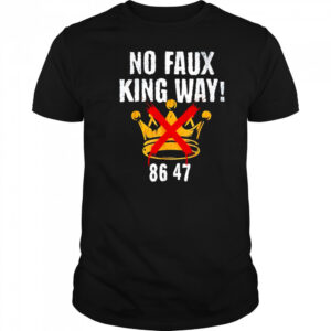 No faux king way 8647 retro shirt
