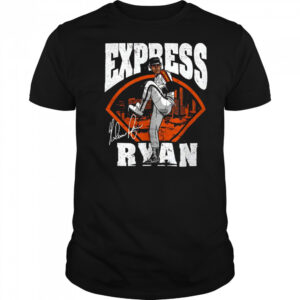 Nolan Ryan Houston Astros MLB baseball player express field shirt