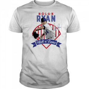 Nolan Ryan Texas Hall Of Fame signature shirt