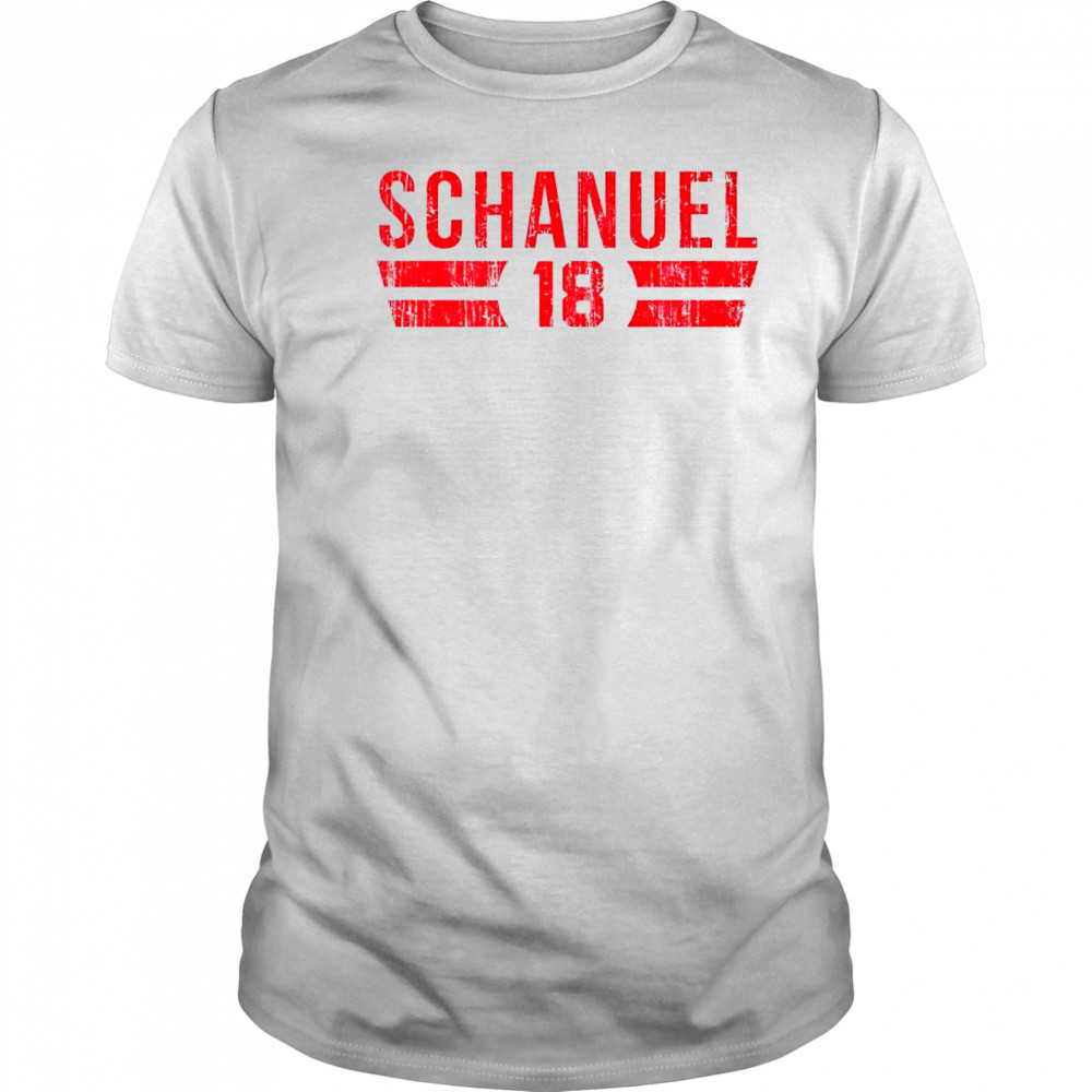 Nolan Schanuel 18 Los Angeles A Font vintage shirt