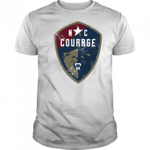 North Carolina Courage Vintage Primary Logo shirt