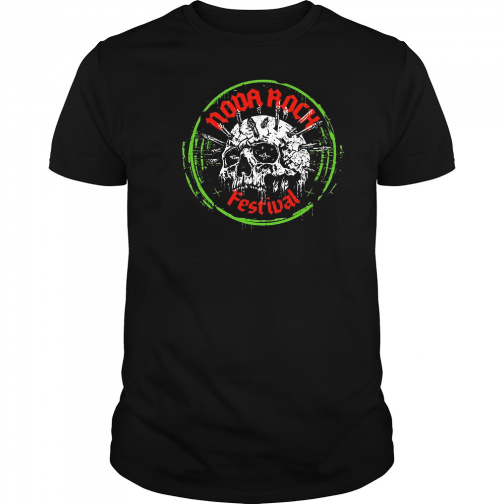 Nova Rock 2025 At Pannonia Fields In Nickelsdorf Austria On June 11-14 2025 Acid Skull Shirt