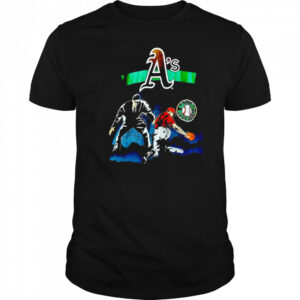 Oakland Athletics players vintage 90s shirt