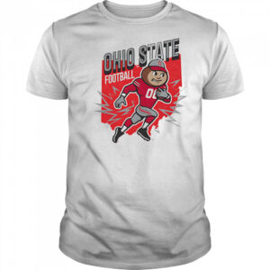 Ohio State Buckeyes Football Brutus mascot shirt