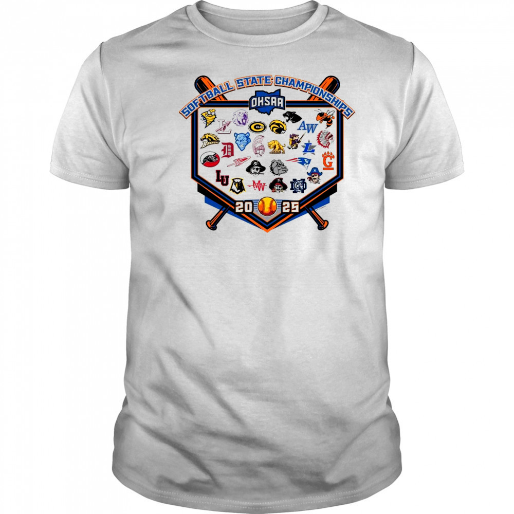 OHSAA 2025 Softball State Championships Logo Shirt