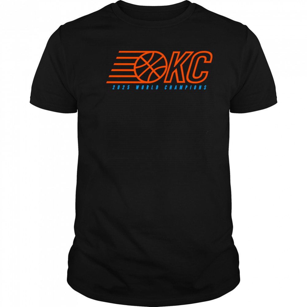 Okc 2025 World Champions Ball shirt