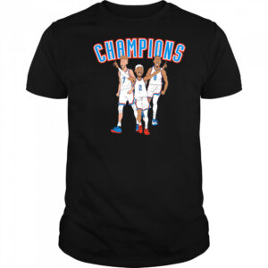 OKC Big 3 Champions cartoon shirt