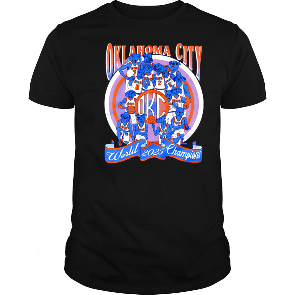 Okc Dogs Champions 2025 shirt