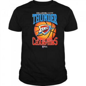 Okc Thunder 2025 Nba Champions Basketball sunset shirt