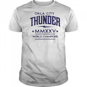 Okla City MMXXV Champions 2025 T-Shirt
