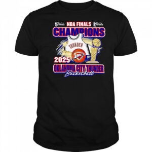 Oklahoma City Thunder 2025 Nba Champions Thunder team jersey shirt