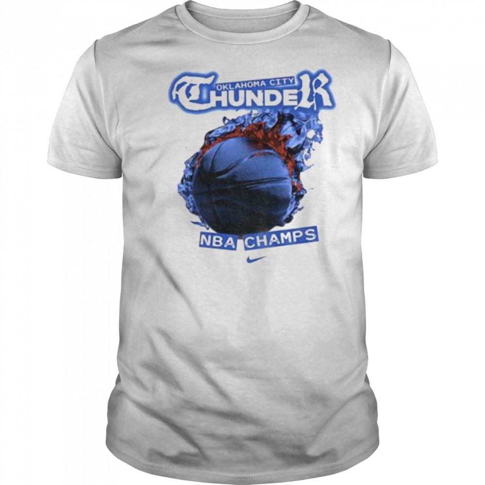 Oklahoma City Thunder 2025 NBA Finals Champions shirt