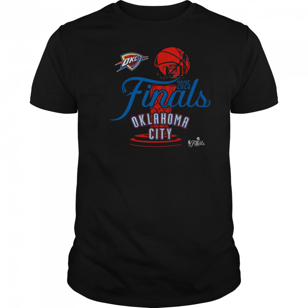 Oklahoma City Thunder Stadium Essentials 2025 NBA Finals Cruise T-Shirt