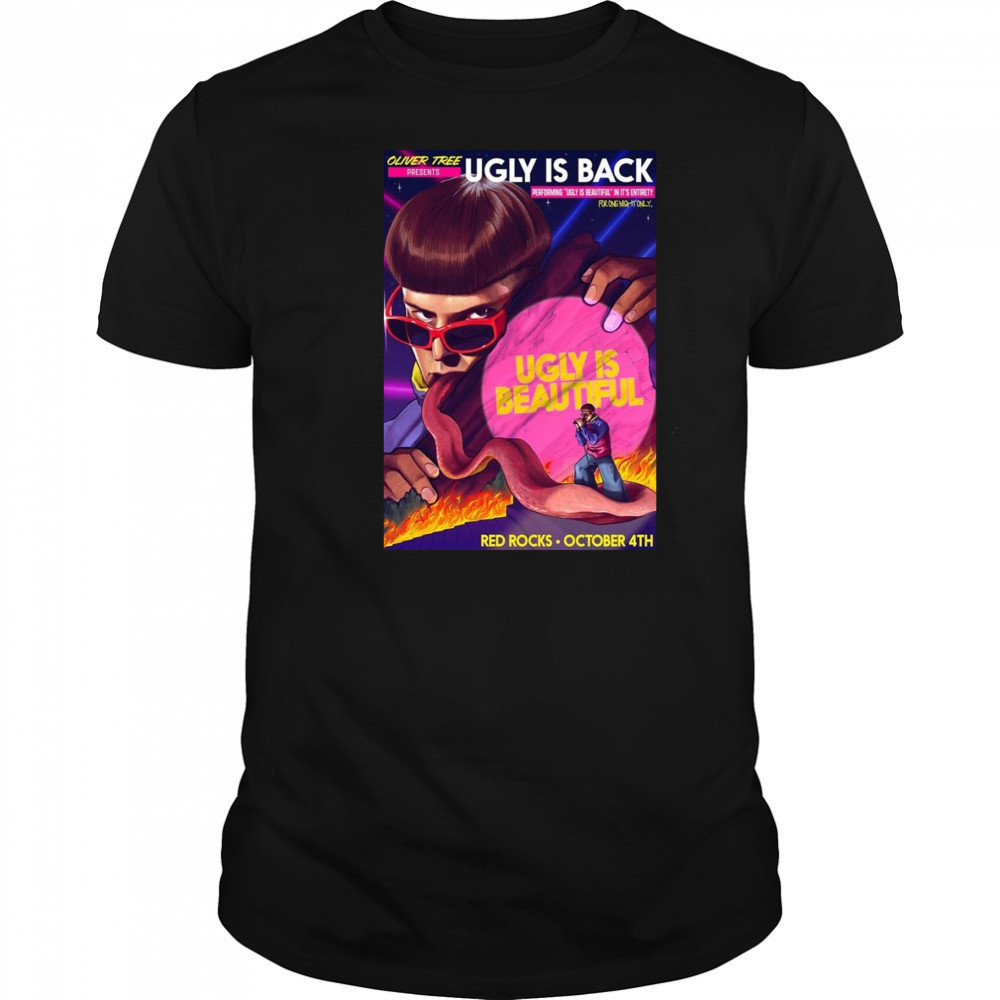 Oliver Tree Red Rocks Oct 4 2025 Poster T-Shirt