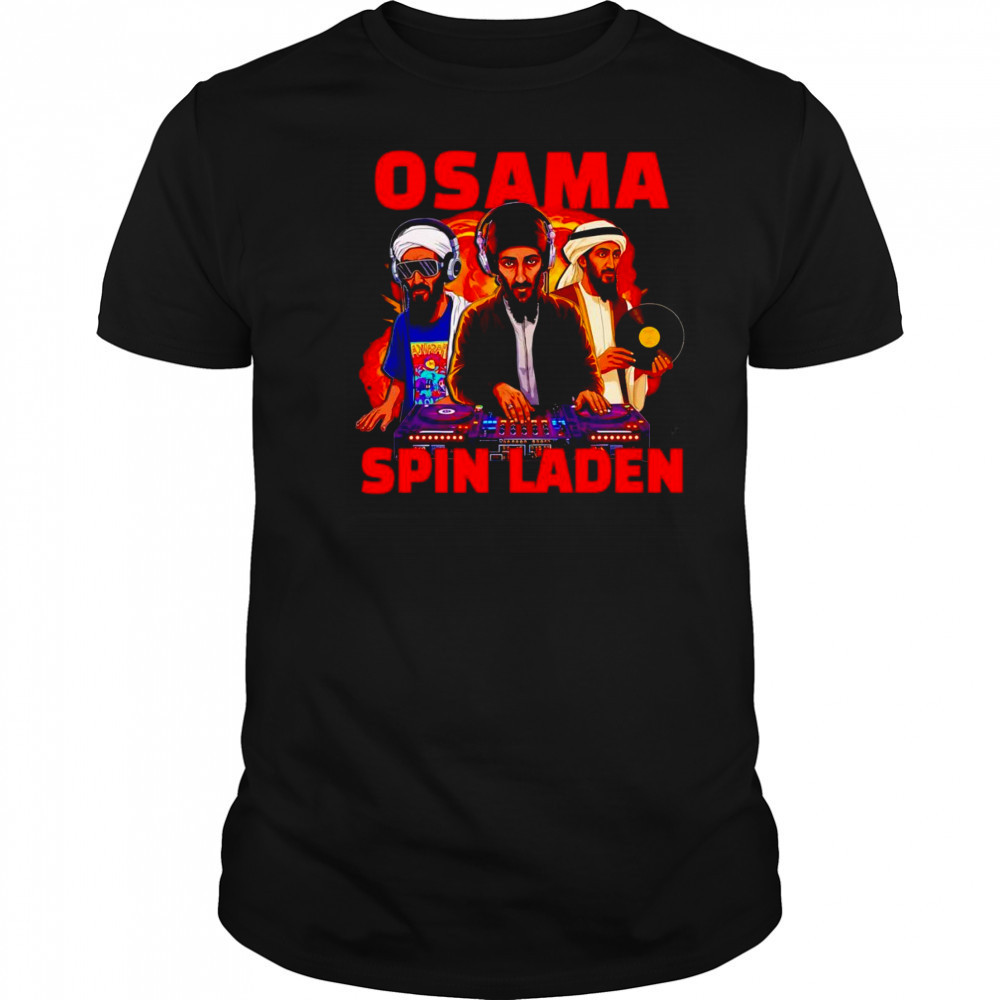 Osama Spin Laden graphic shirt