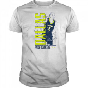 Paige Bueckers Vertical Layer Dallas Basketball T Shirt