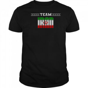 Patriotic Iranian Flag Team Iran T-Shirt