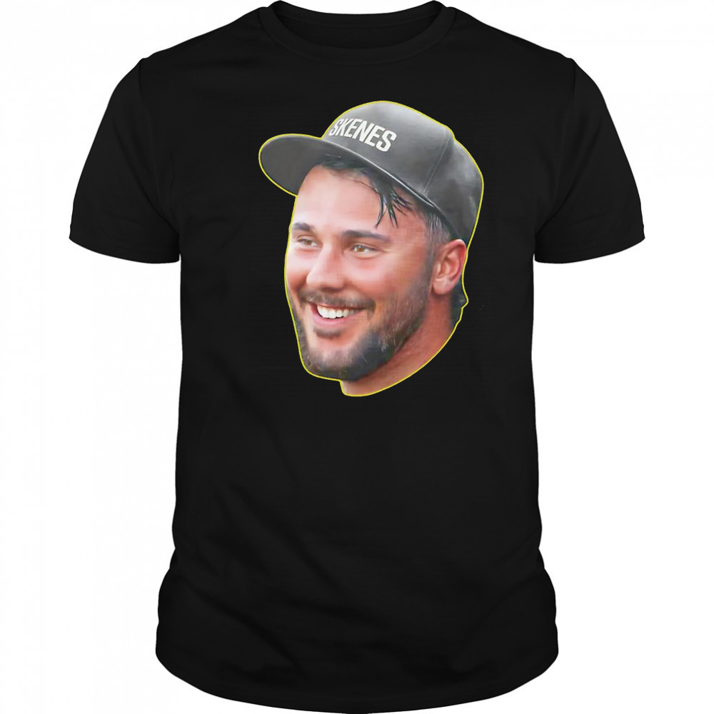 Paul Skenes head in the game shirt