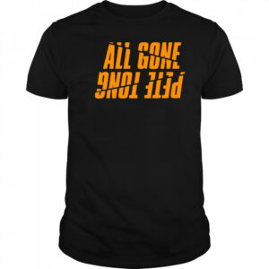 Pete Tong All Gone reverse letters shirt