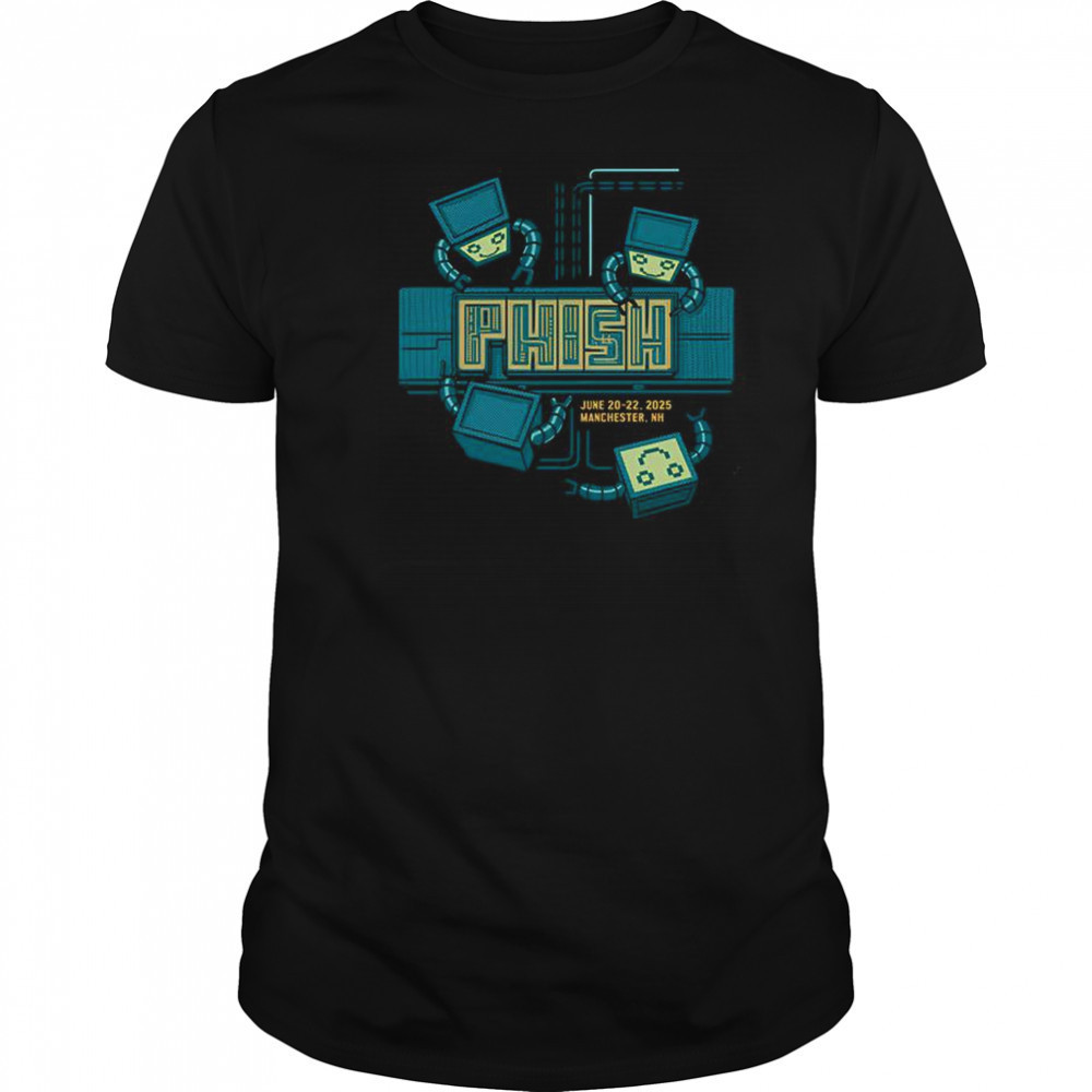 Phish Merch Manchester NH June 20 2025 T-Shirt