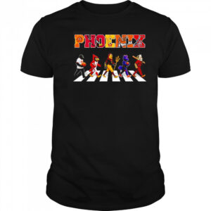 Phoenix sports mascot Abbey Road cross road shirt