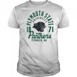 Plymouth State Panthers Comfort Colors Mascot Overlay Shirt