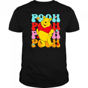 Pooh repeat cartoon cute shirt
