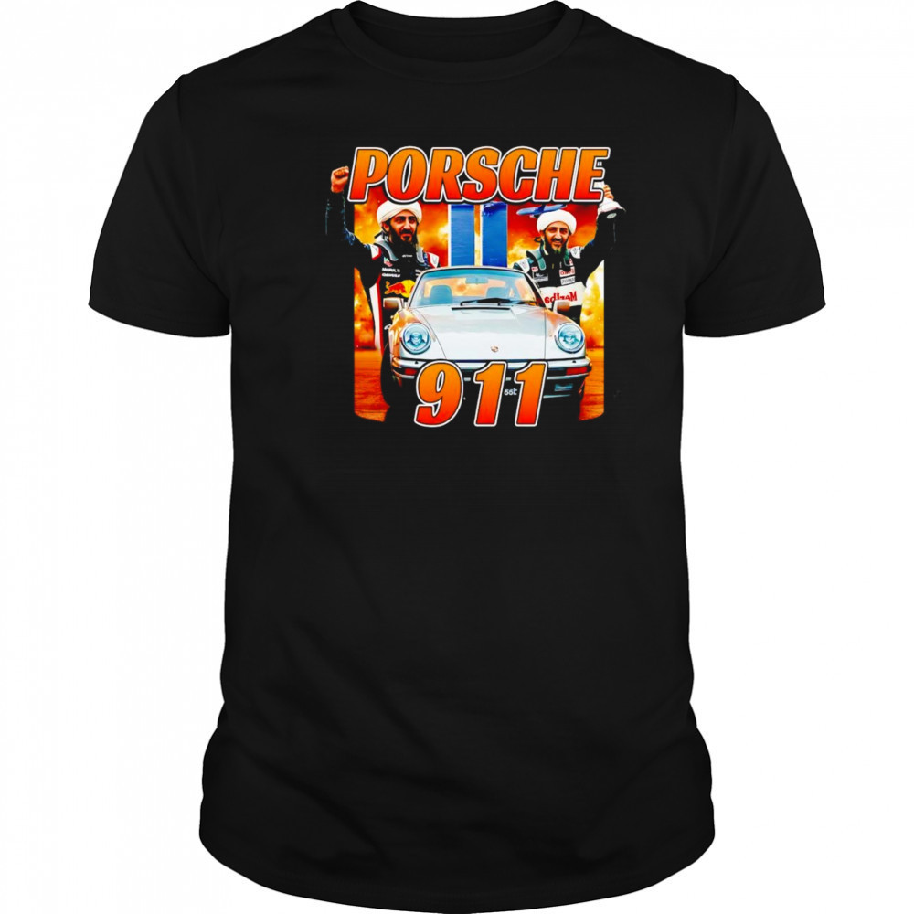 Porsche 911 terrorist shirt