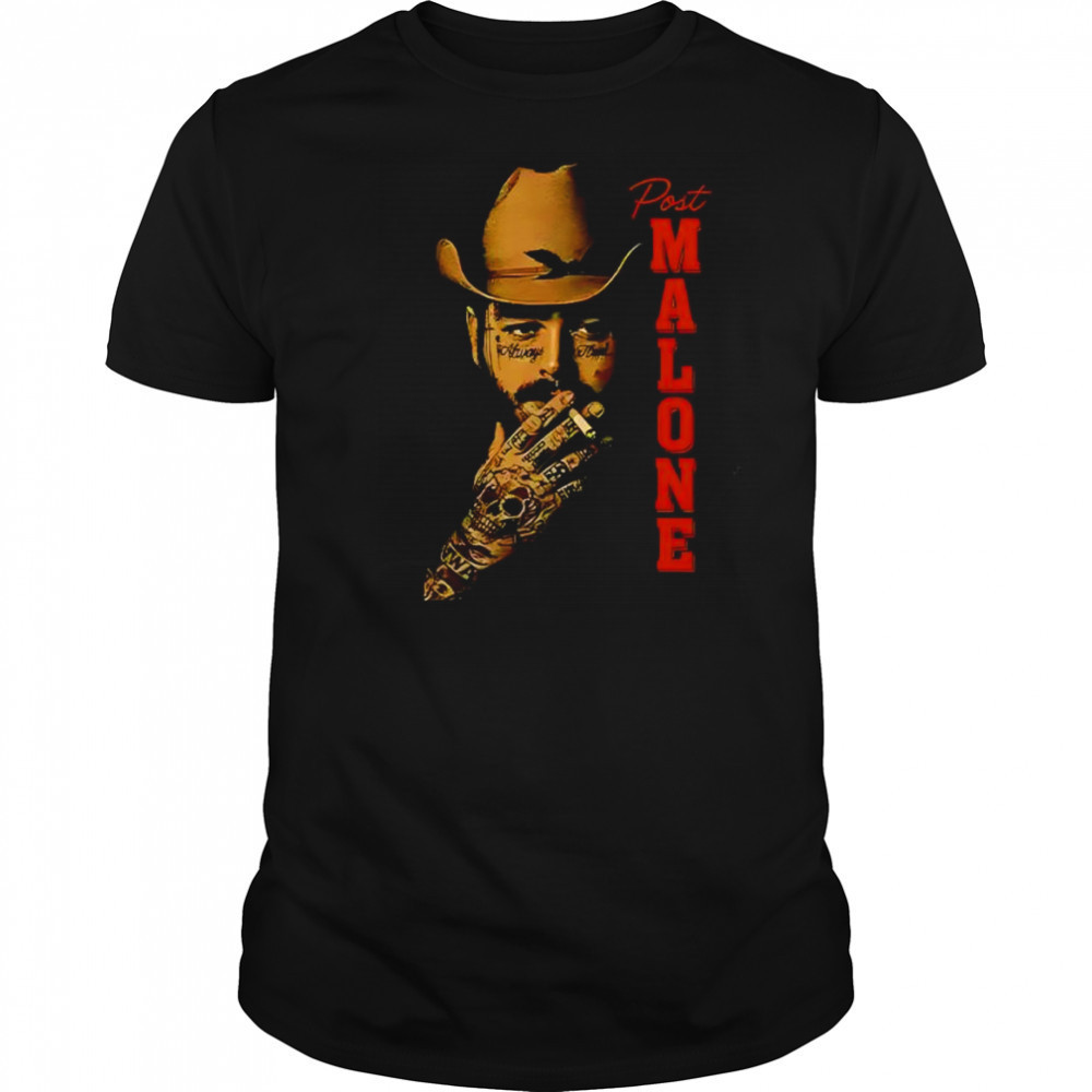 Post Malone Cowboy shirt