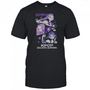 Pretty Kpop Demon Hunters Huntrix T-Shirt