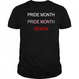 Pride Month Pride Month Demon shirt
