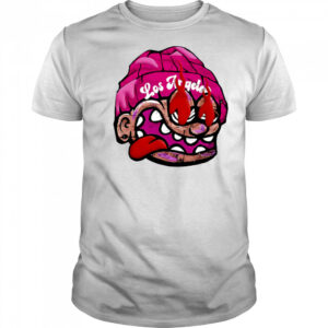 Quirky Cartoon Big Face Los Angeles shirt