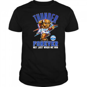 Rumble the Bison Thunder forever not just when we win shirt