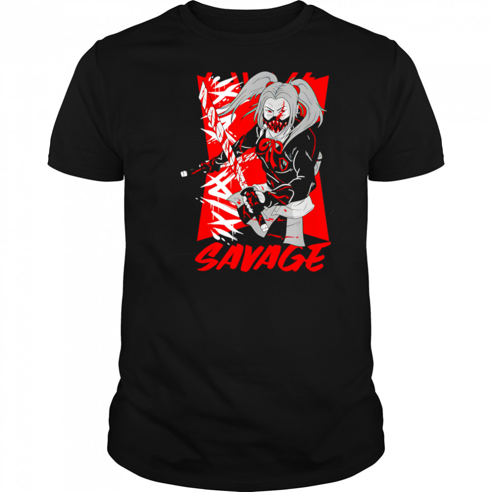Savage Anime Warrior classic shirt